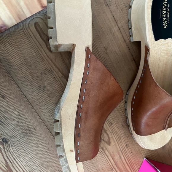 Hasbeens clogs  size 40  worn once  in box - Picture 3 of 6